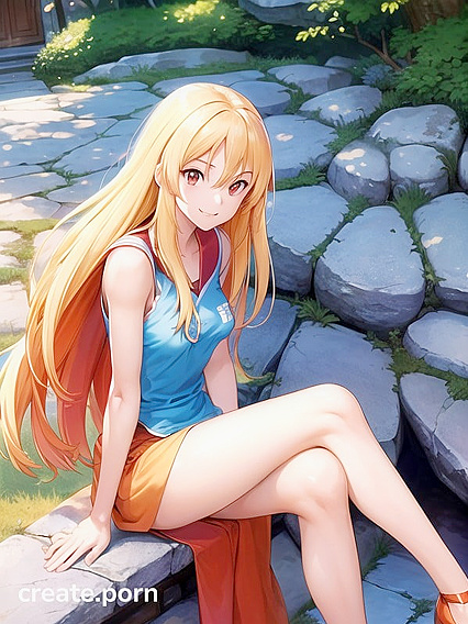 Red-Eyed Beauty in Purple Shirt and Red Tie Dives into Steamy Anime Action