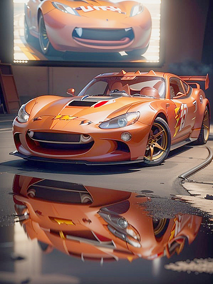 Lightning McQueen from Cars Gets Sexy in Mind-Blowing Hentai AI Image