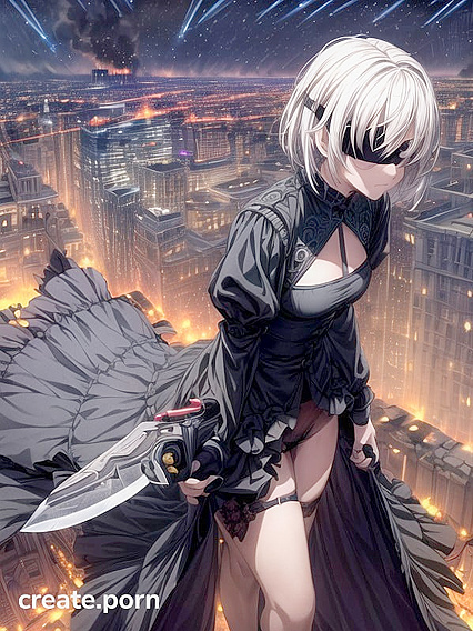 Girl 18+ in Dark Colors Takes High-Res Hentai Pleasure to New Heights