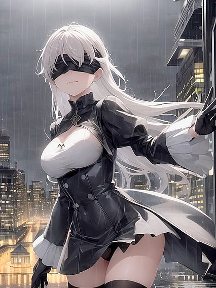 Glowing Under the Pristine Starlit Sky - Hyper-Realistic Hentai Fantasies