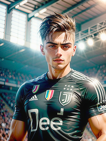 Football Fan Gets Wild in the Stadium with Intense Hentai AI Image