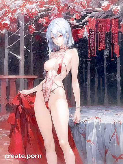 Remilia Scarlet's Tiny 18+ Tits and Petite Ass Invite You In for Hot Hentai AI Image