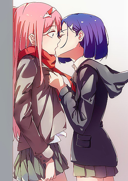 Holy Fuck! Zero-Two & IchiGo Go Hardcore Hentai XXX Pic