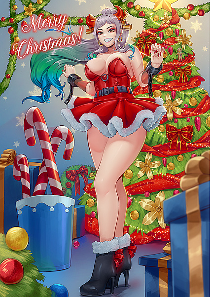 Yammy-Chan Goes Hentaicrazy on Xmas! (NSFW PIC INCLUDED)