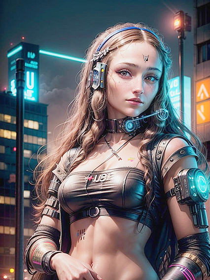 High-Resolution Photos Show Off Smooth Skin Textures in Erotic Hentai AI Image