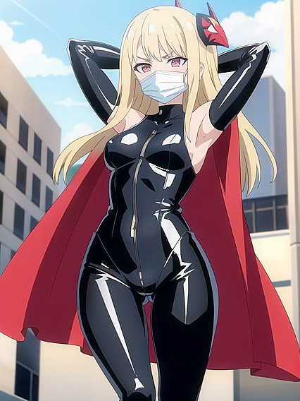 Cityscape Seduction - Latex Bodysuit Thrills in Urban Hentai Adventure