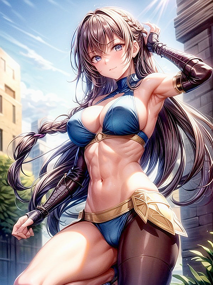 Noon Wallpaper Fantasy - Seductive Image from Popular Hentai AI Porn