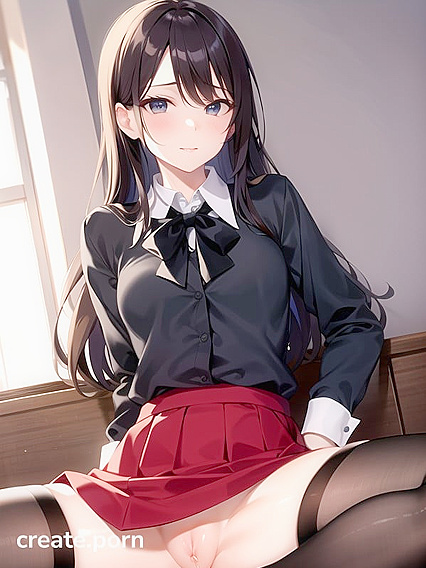 Sexy Small-Breasted Teacher Seduces Her Students in Naughty hentai Fantasies