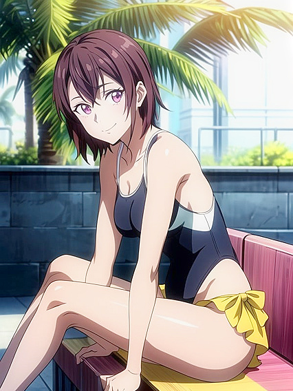 Happy Waifus Spread Wide in Seductive Sitting Poses for Naughty Hentai Fun