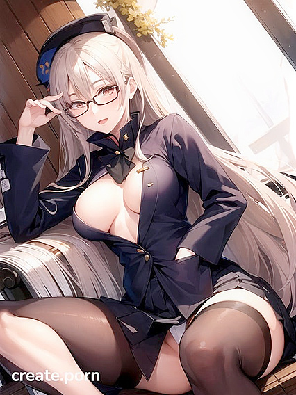 Yomiko Readman Gets Seductive TitFuck Action in Steamy Hentai AI Image