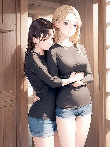 Warm Embrace Under Soft Lights - Intimate Moments Captured in Hentai AI Porn