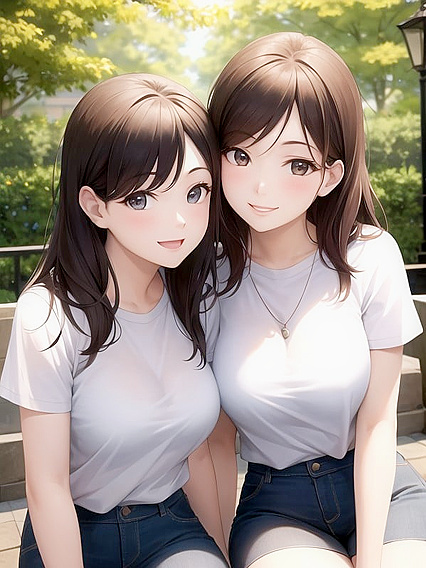 Exploring Intimate Bonds in the Park - Hyper-Realistic Hentai AI Pleasure