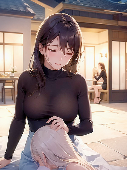 Gentle Kisses and Tender Embraces Under Soft Lights in Pro Photography Hentai'action