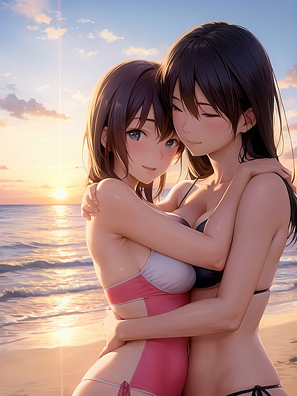 Tender Embrace Captured in Romantic Photographic hentai Moments