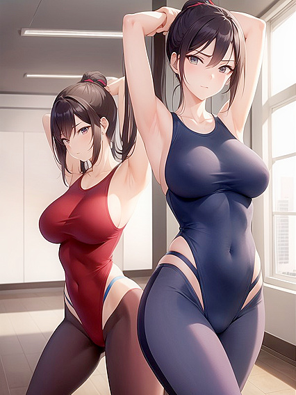 Waist-Level Views ofGraceful Lines and High-Res Hentai Pleasure