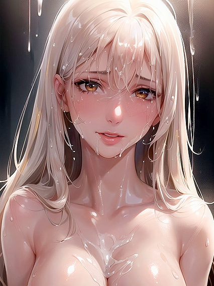 Professional Photographer Captures Sweaty Cumshots in Seductive Hentai AI Image