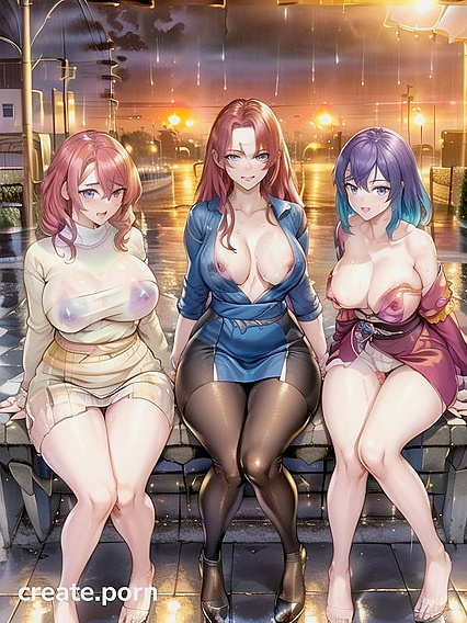 Slicked-Up Waist Shots at the Evening Ball - Seductive Masked Hentai Pleasure