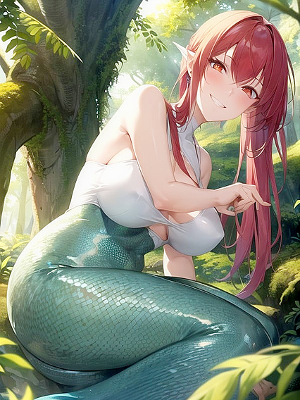 Mermaid and Lamia Enjoy Intimate Bottom-Up Fun in Steamy Hentai Adventures