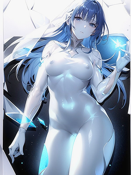 Crystal's Transparent Pleasure - Extra Limbs and Glass Face Hentai Fantasies