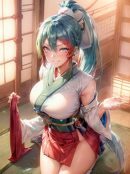 Cute Pale-Skinned Character Enjoying Intense Hentai Pleasure