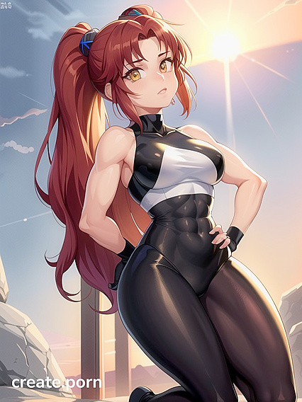 Savoring Sunset - Tiny 18+-Ass Temptress in Softcore Hentai Delight