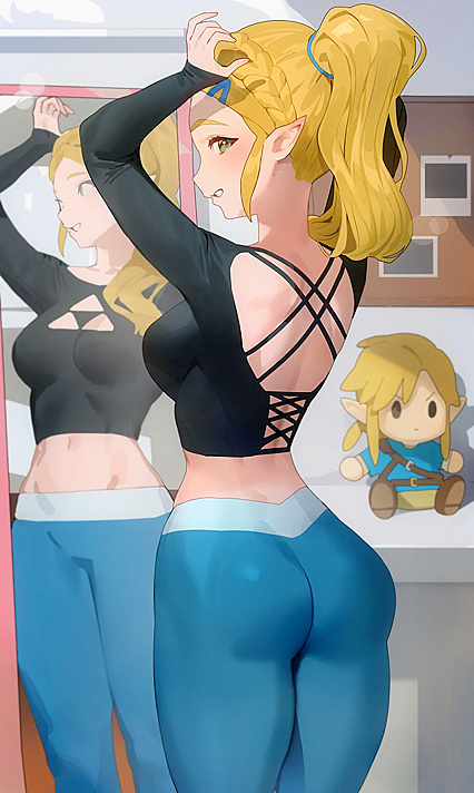 Holy shitlords! Zelva dishes out some serious hentaiforce in her XXXdress-up pic!
