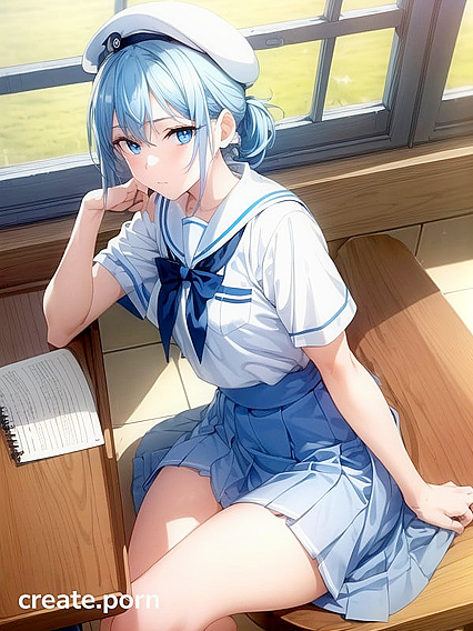 Student Takes Control in Intimate Classroom hentai Session