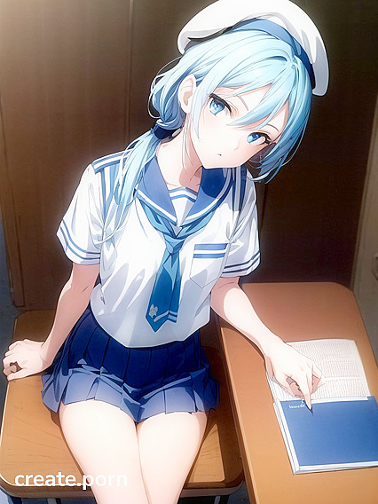 Skinny Girl 18+ Gets Pleasured While Sitting Down in High-Res Hentai Fantasy