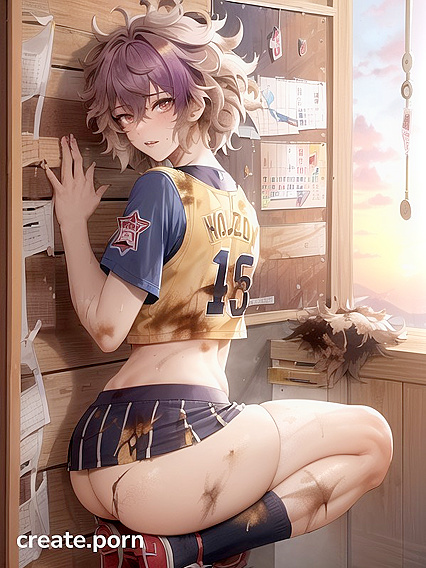 Multicolored Messy-Haired Beauty Blows Her Way Through Intense Hentai AI Image