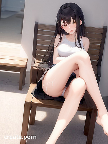 Naked Hentai Beauty Shows Off Her Medium-Asssed Delights