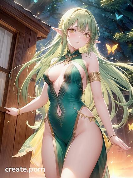 Embarrassed by Butterflies - A Sensual Hentai Adventure