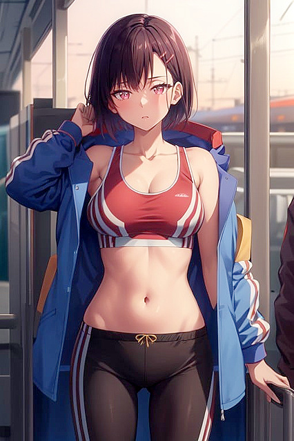 Twilight at the Station - Bent Over for Steamy Hentai Pleasure