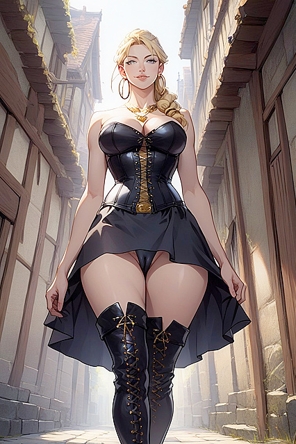 Top Down, Front View Happy Hentai AI Porn Pleasure