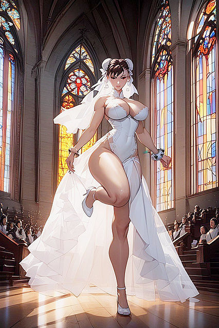 Big Ass at Noon - Waist-Up Shot in Seductive Hentai AI Image