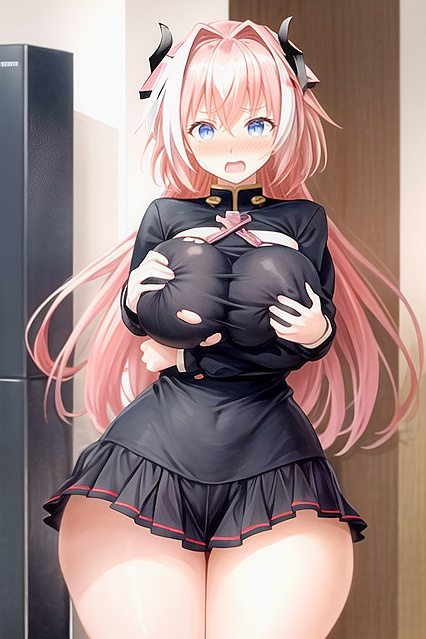 Astolfo's Thick Thighs and Huge Ass in Mind-Blowing Hentai AI Image