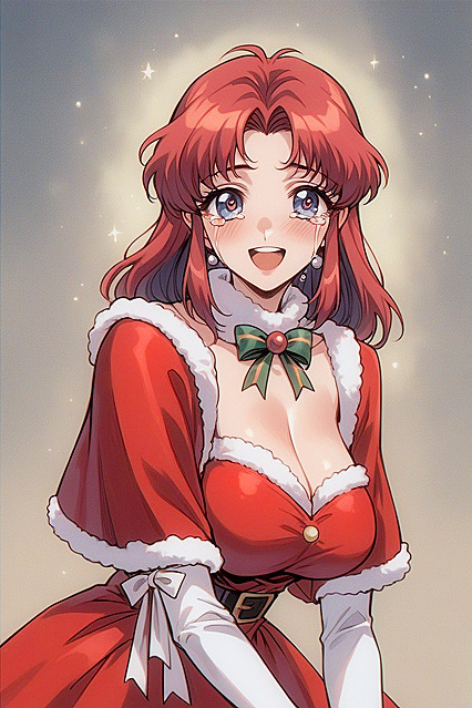 Lovely Red-Haired Beauty in Seductive Hentai AI Image