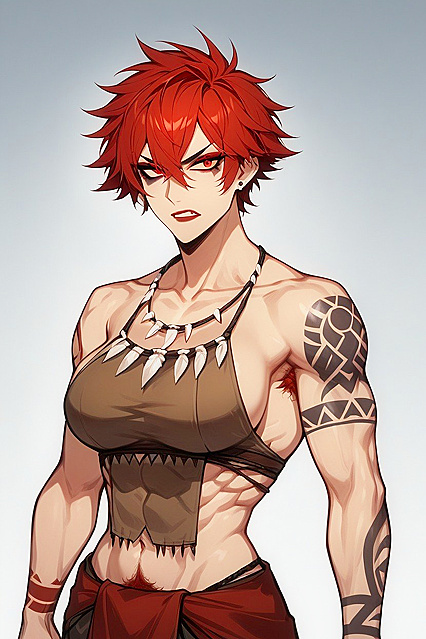 Cool Personality with a Toned Body inMind-Bending Hentai AI Image