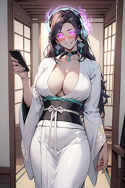 Skinny Girl 18+ with Huge Tits Takes Center Stage in Pairing the Apothecary Diaries Hentai Hentai AI Image