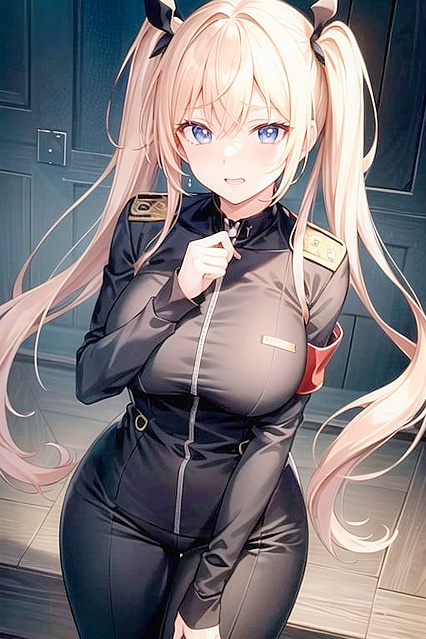 Glaring Intensity - Anime Style Facial Hentai AI Image