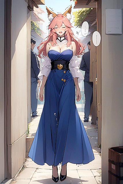 Girl 18+'s Breasts and Arms Gripped Tight in Intense Hentai AI Image