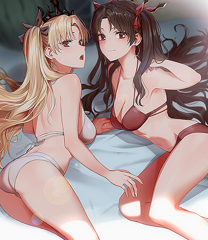 Horny Hotties Esherisuga (Is-Heretic) Pound Each Other’S Assets in XXX Pic