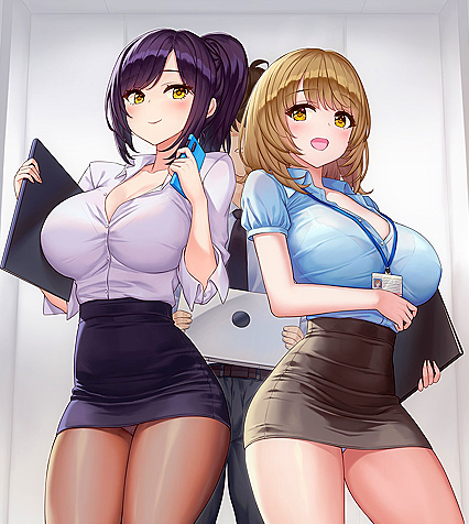 Horny Hottie Hijinks in tha Offis! XXX Pics of Naughtiest office ladies gettn down n dirty!