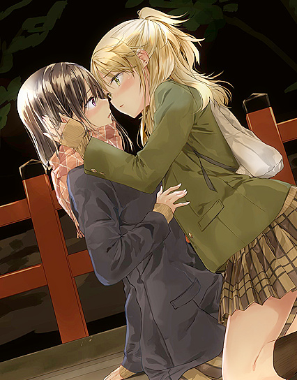 Hentaified Yuri Action - Yuzi & Mai Go Hardcore XXX