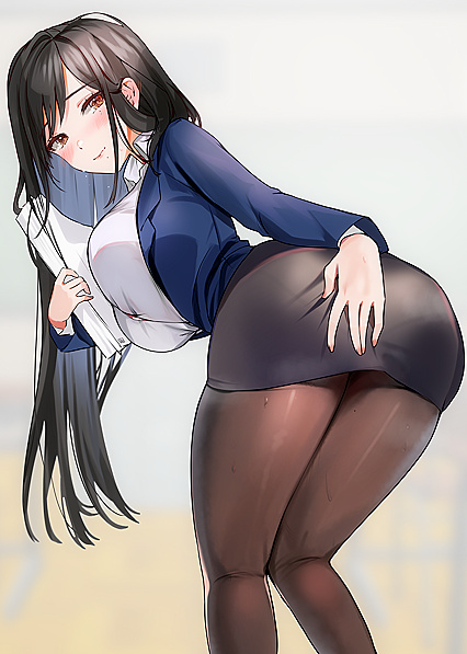 Hella Hot Honey Fucking Her Boss in His office - XXX Porn Pic