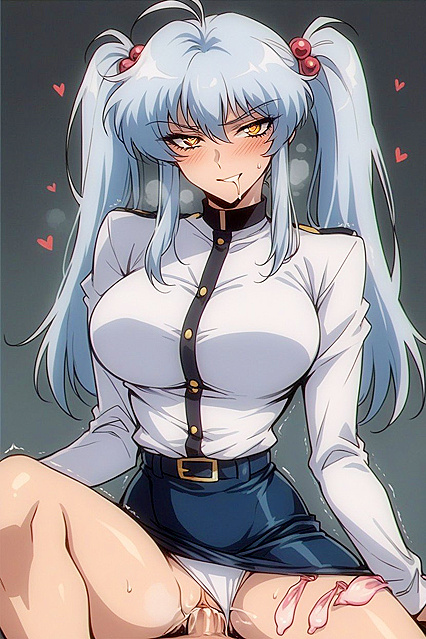 Sexually Excited Hentai AI Porn with Used Condom Belt and Clothed Action