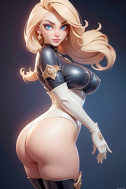 Seductive Voluptuous Beauty EnjoyingMind-Blowing Creampie in Hentai Hentai AI Image