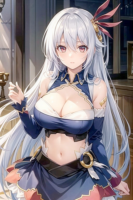 Eleonora Viltaria Bound by Lord Archer in Vanadis Hentai AI Image