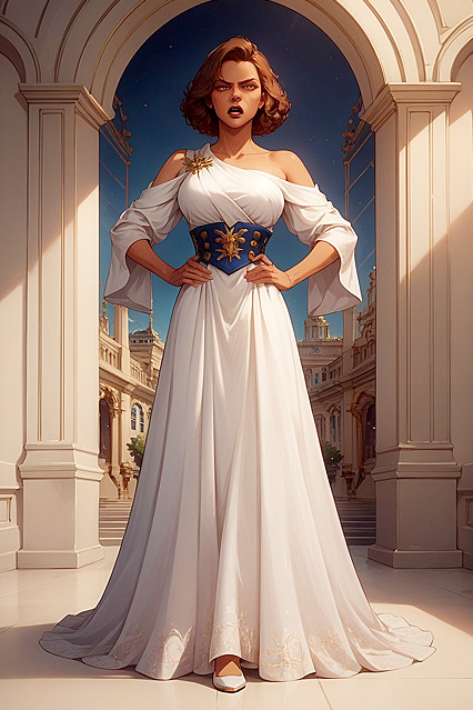 London's Small Breasts and Bewildered Face inMind-Blowing Hentai AI Image