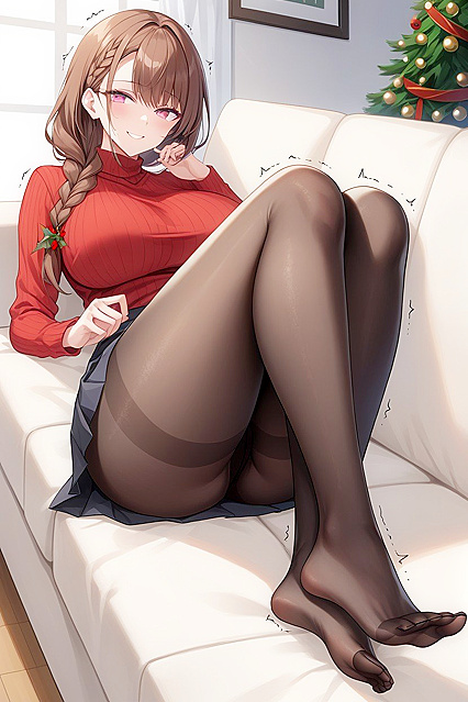 Holly's Pale Skin Shines in Mesmerizing Hentai AI Image