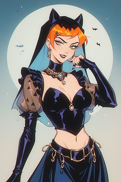 Gwen Tennyson from Teases with Her Tiny 18+ Ass in 18+ Hentai AI Image